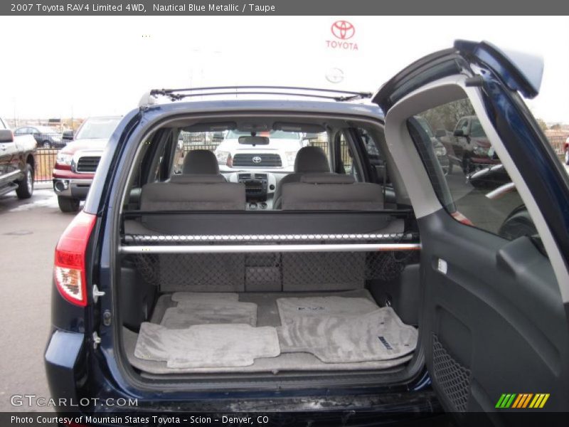 Nautical Blue Metallic / Taupe 2007 Toyota RAV4 Limited 4WD