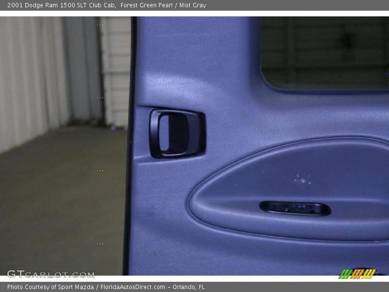 Forest Green Pearl / Mist Gray 2001 Dodge Ram 1500 SLT Club Cab