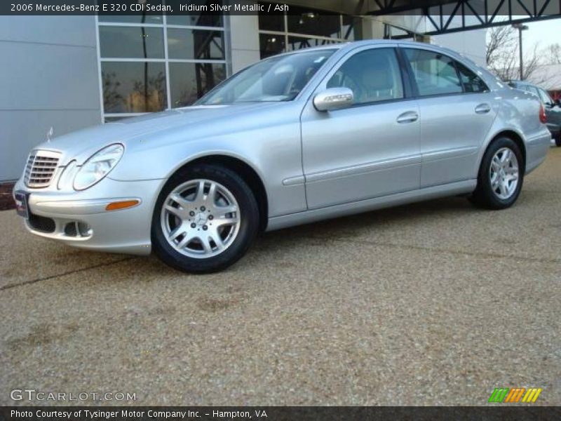 Iridium Silver Metallic / Ash 2006 Mercedes-Benz E 320 CDI Sedan