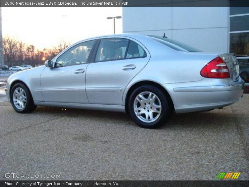 Iridium Silver Metallic / Ash 2006 Mercedes-Benz E 320 CDI Sedan