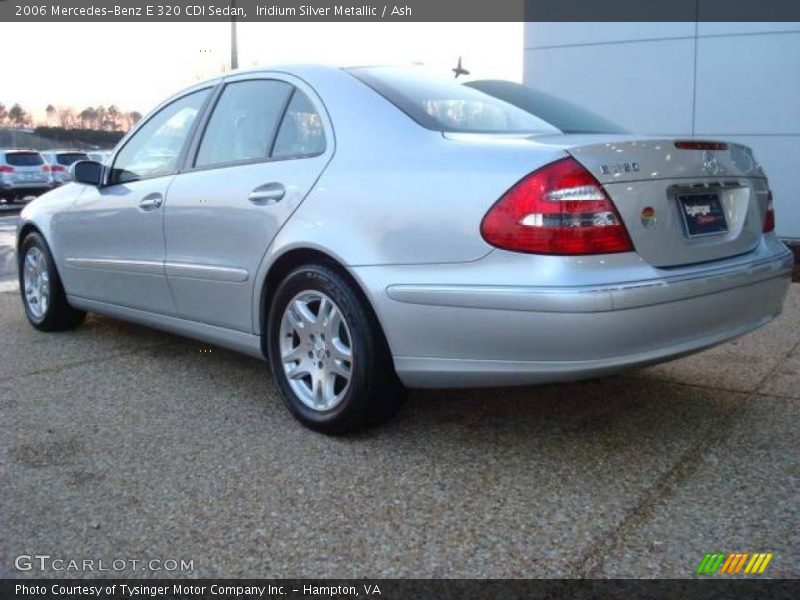 Iridium Silver Metallic / Ash 2006 Mercedes-Benz E 320 CDI Sedan