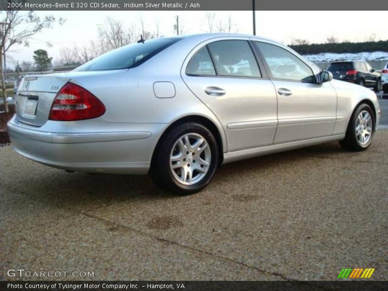 Iridium Silver Metallic / Ash 2006 Mercedes-Benz E 320 CDI Sedan