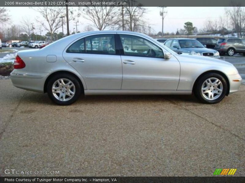 Iridium Silver Metallic / Ash 2006 Mercedes-Benz E 320 CDI Sedan