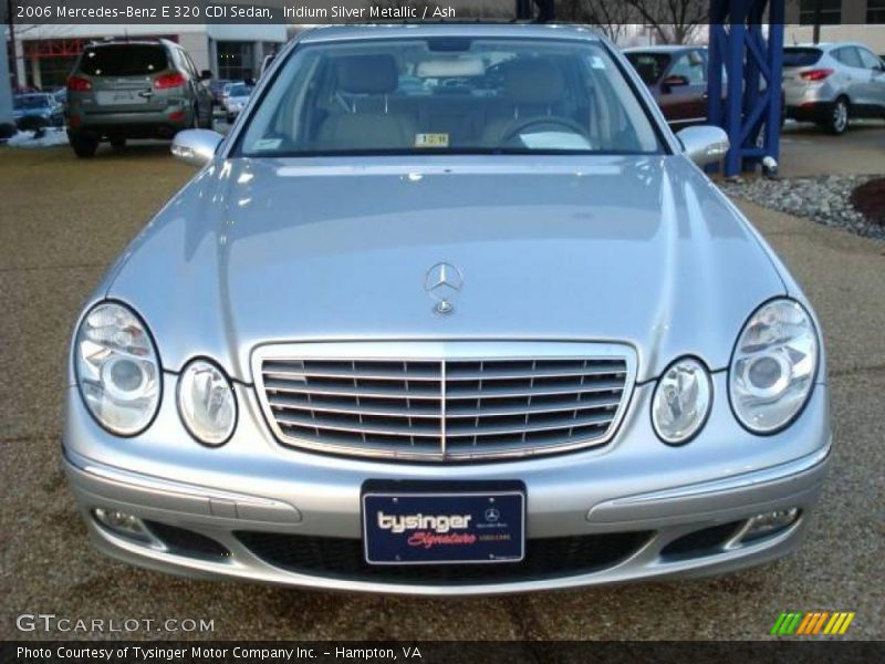 Iridium Silver Metallic / Ash 2006 Mercedes-Benz E 320 CDI Sedan