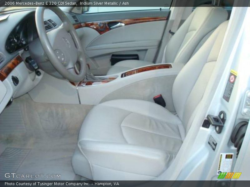 Iridium Silver Metallic / Ash 2006 Mercedes-Benz E 320 CDI Sedan