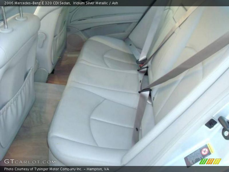 Iridium Silver Metallic / Ash 2006 Mercedes-Benz E 320 CDI Sedan