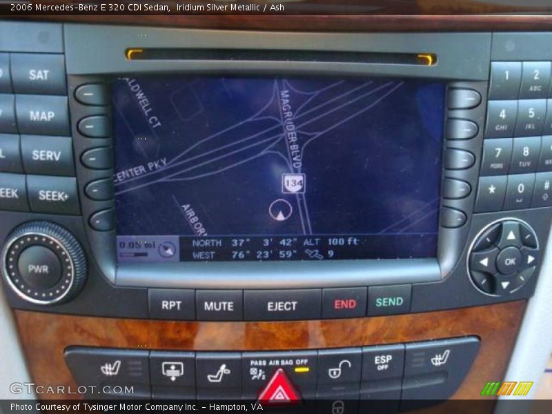 Iridium Silver Metallic / Ash 2006 Mercedes-Benz E 320 CDI Sedan