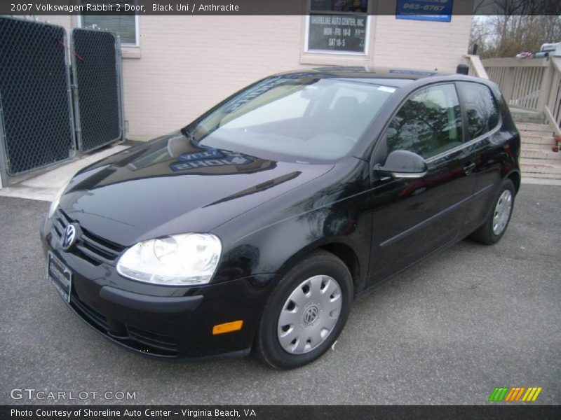Black Uni / Anthracite 2007 Volkswagen Rabbit 2 Door