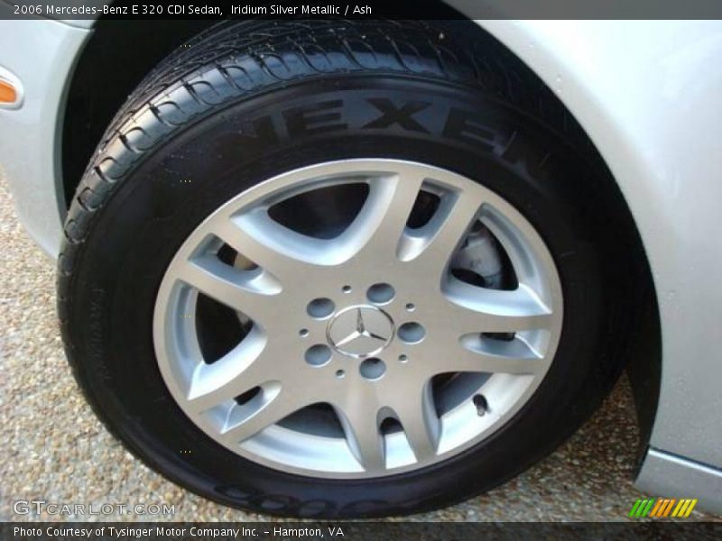 Iridium Silver Metallic / Ash 2006 Mercedes-Benz E 320 CDI Sedan