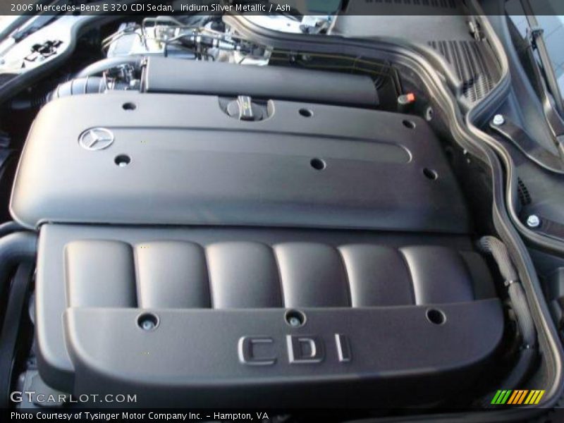 Iridium Silver Metallic / Ash 2006 Mercedes-Benz E 320 CDI Sedan