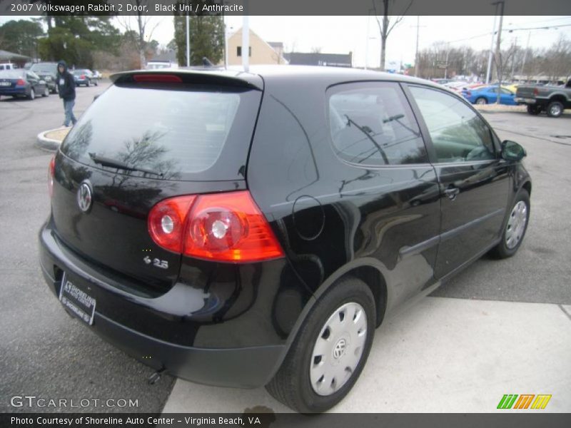 Black Uni / Anthracite 2007 Volkswagen Rabbit 2 Door