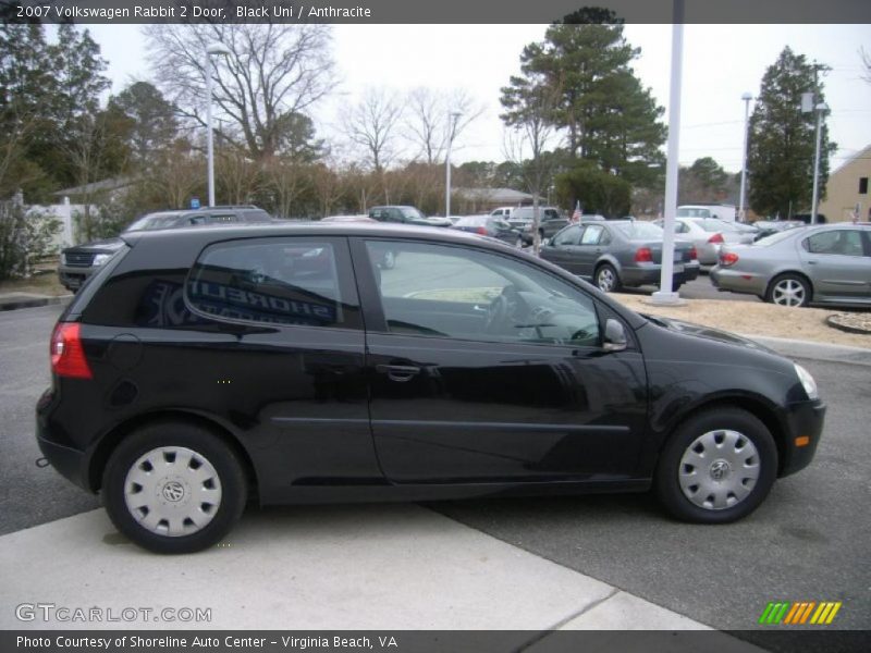 Black Uni / Anthracite 2007 Volkswagen Rabbit 2 Door