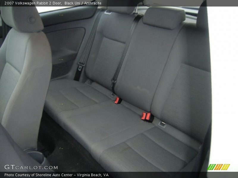 Black Uni / Anthracite 2007 Volkswagen Rabbit 2 Door