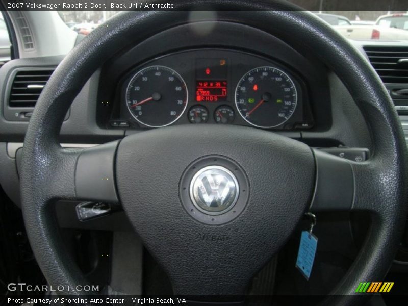 Black Uni / Anthracite 2007 Volkswagen Rabbit 2 Door