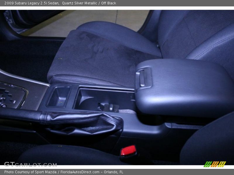 Quartz Silver Metallic / Off Black 2009 Subaru Legacy 2.5i Sedan