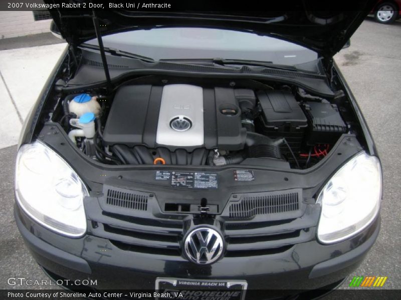 Black Uni / Anthracite 2007 Volkswagen Rabbit 2 Door