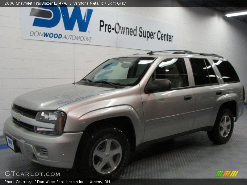 Silverstone Metallic / Light Gray 2006 Chevrolet TrailBlazer LS 4x4