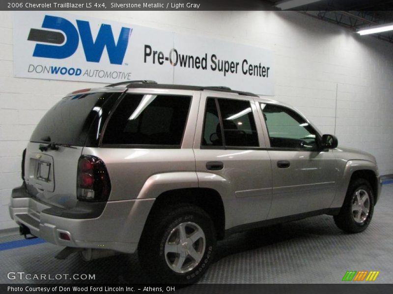 Silverstone Metallic / Light Gray 2006 Chevrolet TrailBlazer LS 4x4