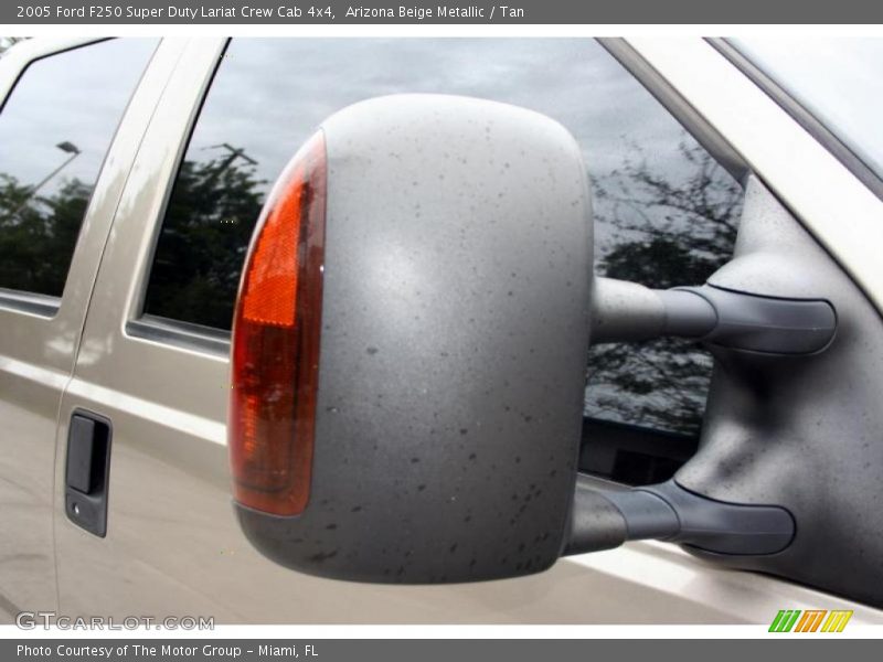 Arizona Beige Metallic / Tan 2005 Ford F250 Super Duty Lariat Crew Cab 4x4