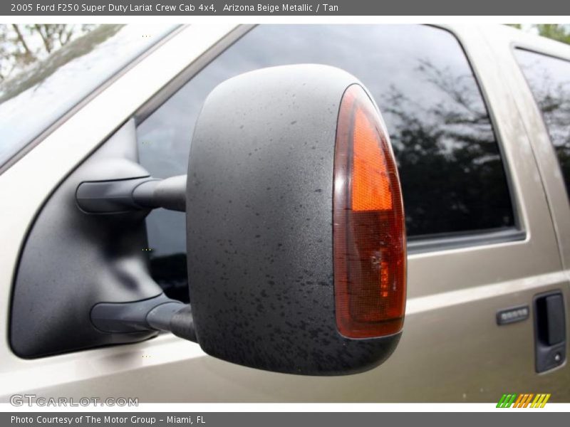 Arizona Beige Metallic / Tan 2005 Ford F250 Super Duty Lariat Crew Cab 4x4