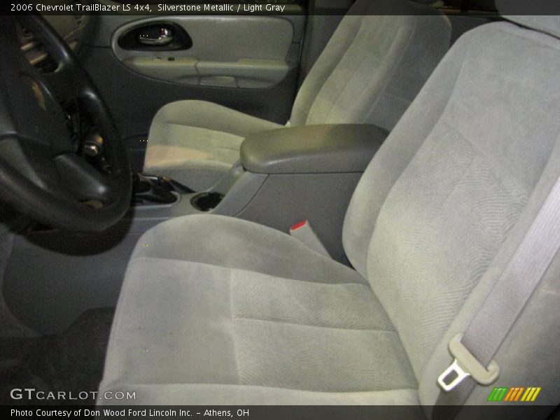 Silverstone Metallic / Light Gray 2006 Chevrolet TrailBlazer LS 4x4