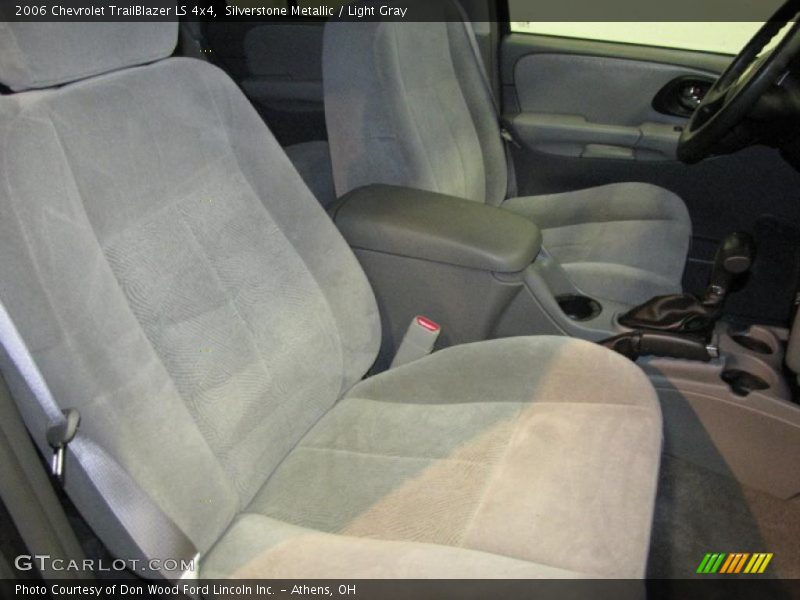 Silverstone Metallic / Light Gray 2006 Chevrolet TrailBlazer LS 4x4