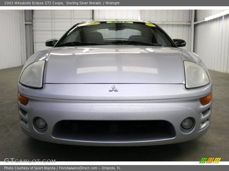 Sterling Silver Metallic / Midnight 2003 Mitsubishi Eclipse GTS Coupe