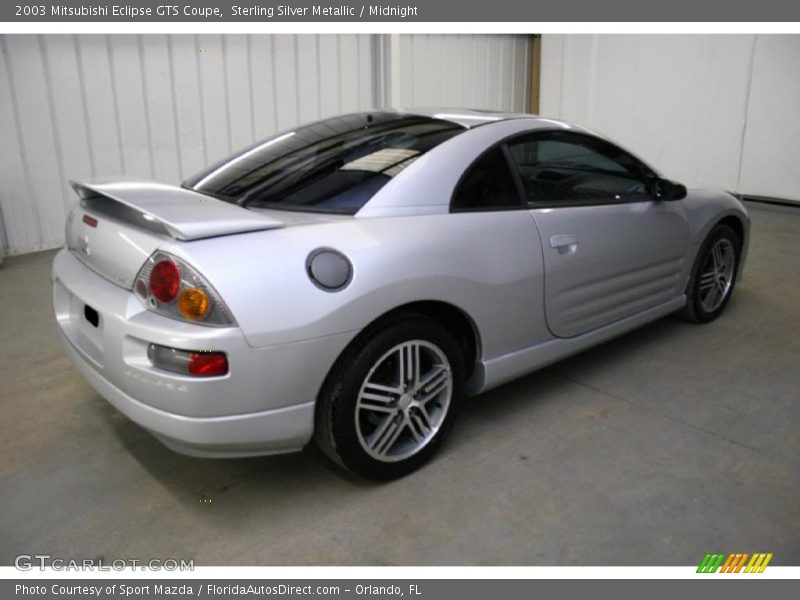 Sterling Silver Metallic / Midnight 2003 Mitsubishi Eclipse GTS Coupe