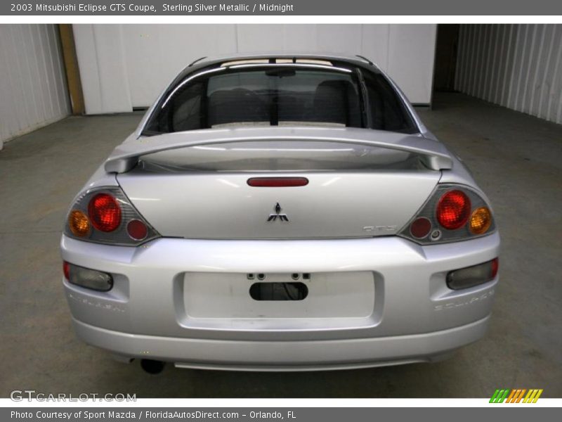 Sterling Silver Metallic / Midnight 2003 Mitsubishi Eclipse GTS Coupe