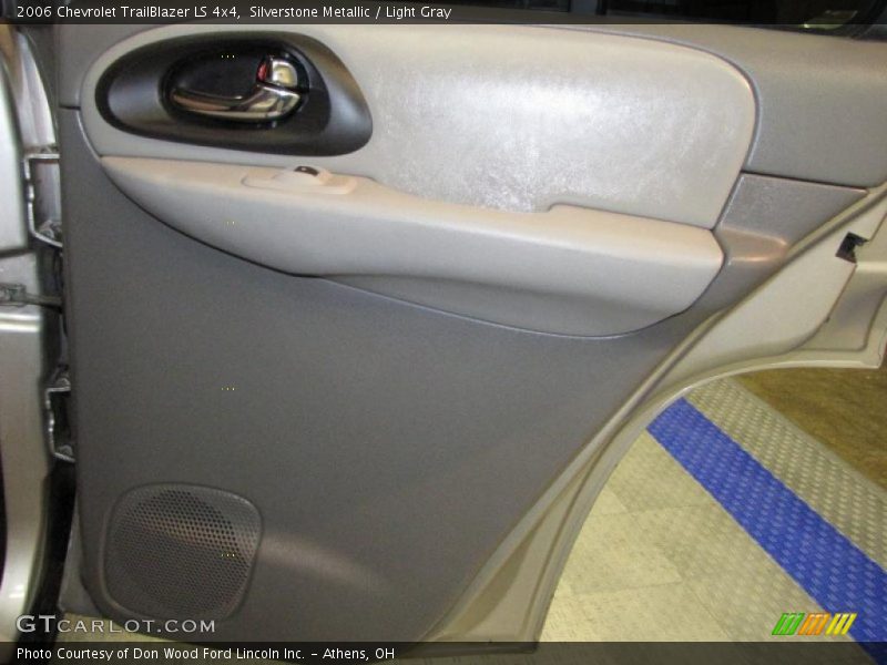 Silverstone Metallic / Light Gray 2006 Chevrolet TrailBlazer LS 4x4