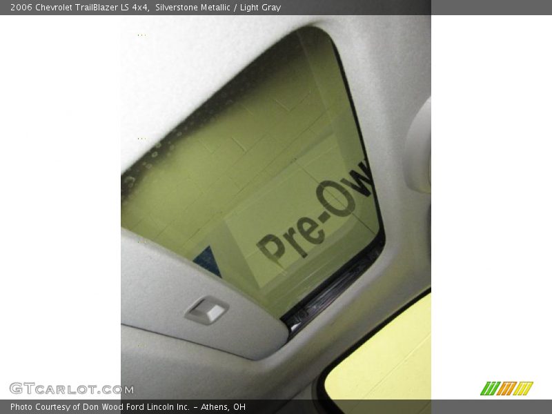 Silverstone Metallic / Light Gray 2006 Chevrolet TrailBlazer LS 4x4