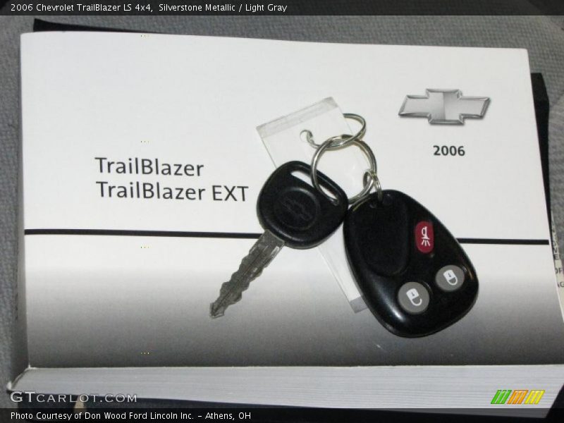 Silverstone Metallic / Light Gray 2006 Chevrolet TrailBlazer LS 4x4