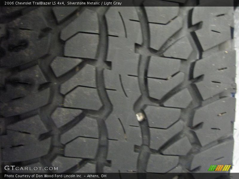 Silverstone Metallic / Light Gray 2006 Chevrolet TrailBlazer LS 4x4