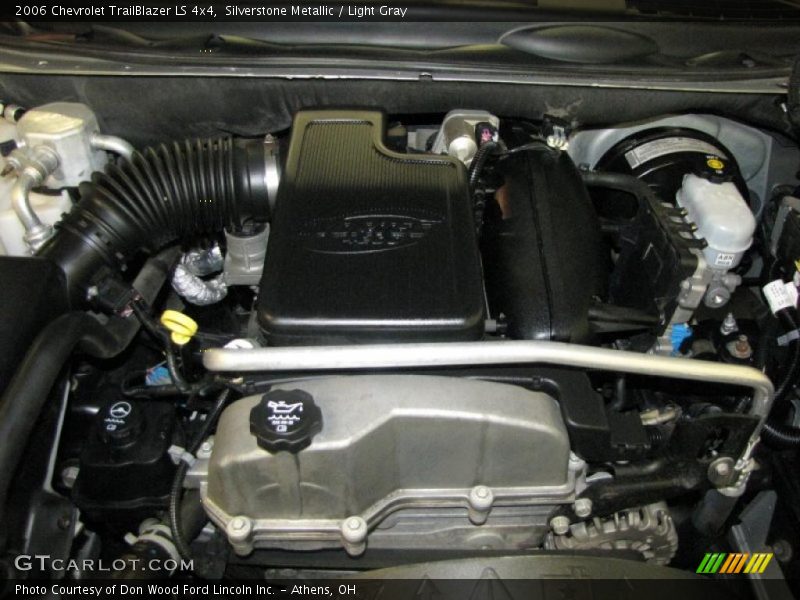 Silverstone Metallic / Light Gray 2006 Chevrolet TrailBlazer LS 4x4
