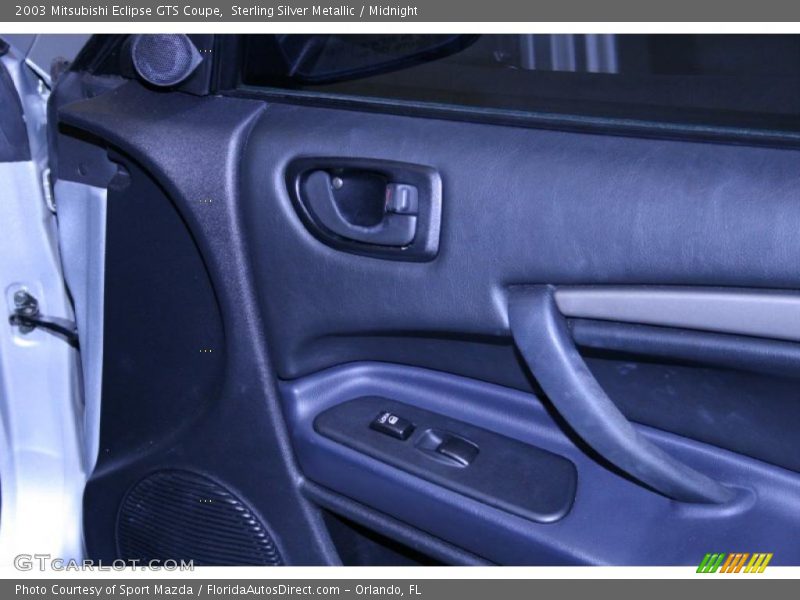 Sterling Silver Metallic / Midnight 2003 Mitsubishi Eclipse GTS Coupe