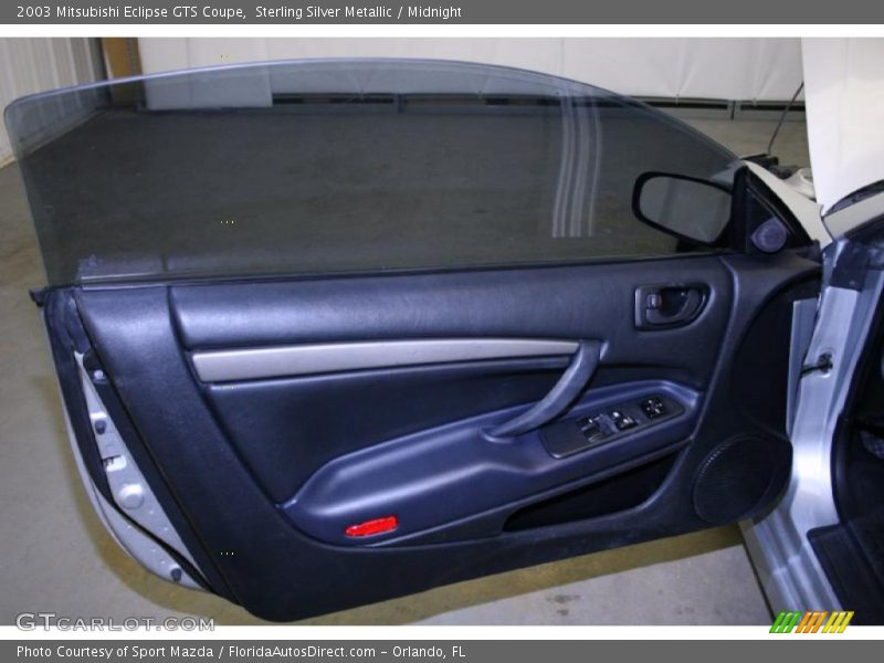 Sterling Silver Metallic / Midnight 2003 Mitsubishi Eclipse GTS Coupe