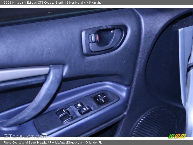 Sterling Silver Metallic / Midnight 2003 Mitsubishi Eclipse GTS Coupe