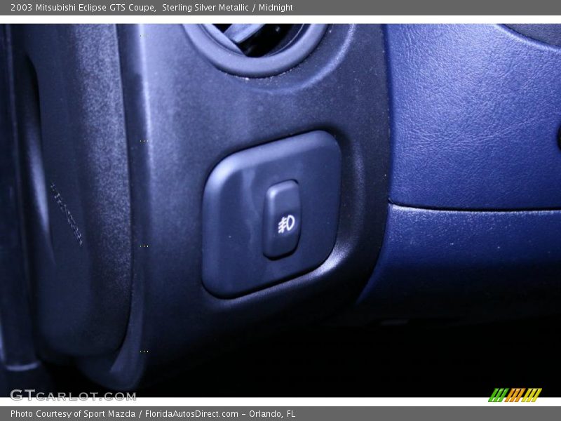 Sterling Silver Metallic / Midnight 2003 Mitsubishi Eclipse GTS Coupe