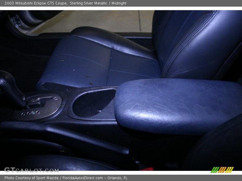 Sterling Silver Metallic / Midnight 2003 Mitsubishi Eclipse GTS Coupe