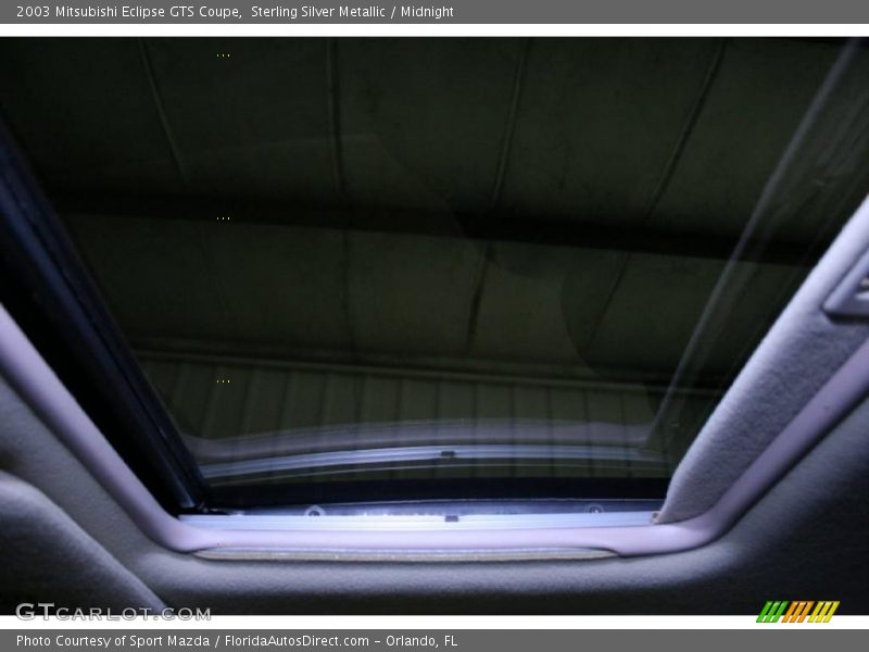 Sterling Silver Metallic / Midnight 2003 Mitsubishi Eclipse GTS Coupe