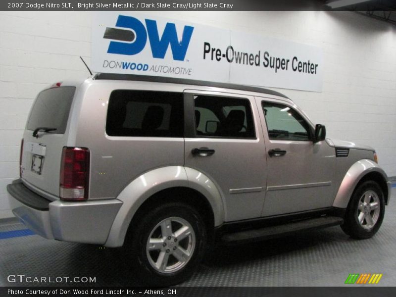 Bright Silver Metallic / Dark Slate Gray/Light Slate Gray 2007 Dodge Nitro SLT