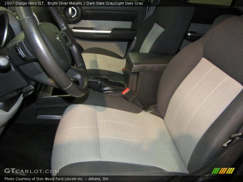 Bright Silver Metallic / Dark Slate Gray/Light Slate Gray 2007 Dodge Nitro SLT