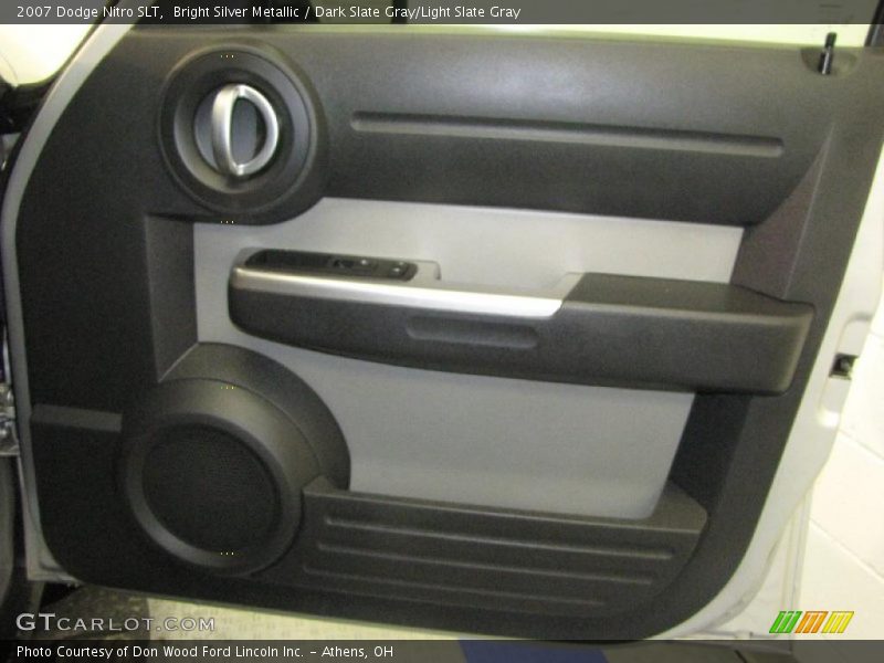 Bright Silver Metallic / Dark Slate Gray/Light Slate Gray 2007 Dodge Nitro SLT