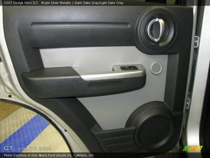Bright Silver Metallic / Dark Slate Gray/Light Slate Gray 2007 Dodge Nitro SLT