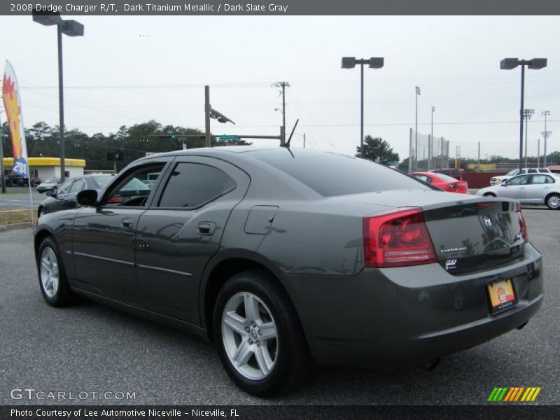 Dark Titanium Metallic / Dark Slate Gray 2008 Dodge Charger R/T