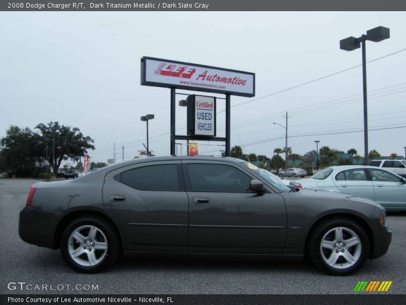 Dark Titanium Metallic / Dark Slate Gray 2008 Dodge Charger R/T