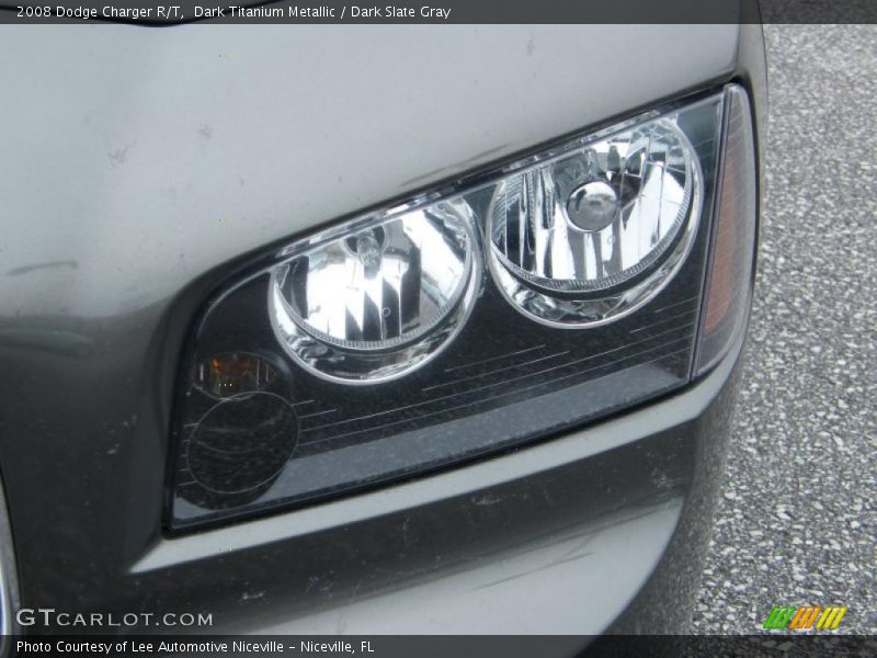 Dark Titanium Metallic / Dark Slate Gray 2008 Dodge Charger R/T