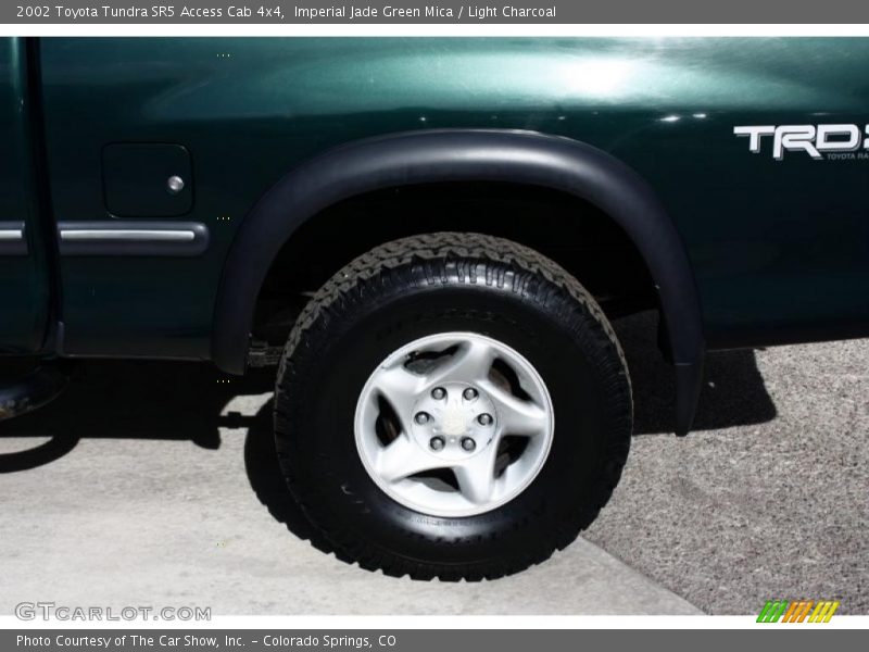Imperial Jade Green Mica / Light Charcoal 2002 Toyota Tundra SR5 Access Cab 4x4