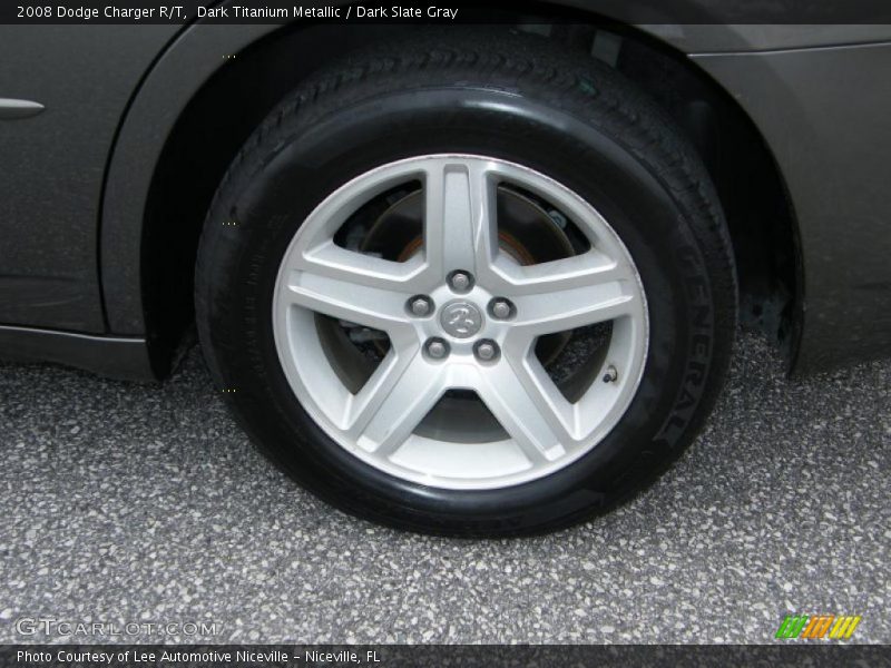 Dark Titanium Metallic / Dark Slate Gray 2008 Dodge Charger R/T