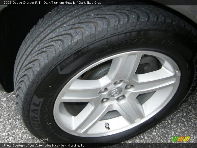 Dark Titanium Metallic / Dark Slate Gray 2008 Dodge Charger R/T